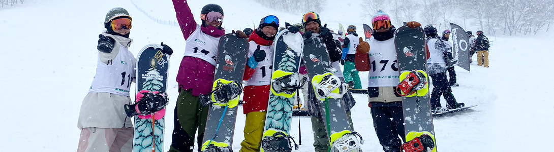 OJK所属　スノーボーダー集合