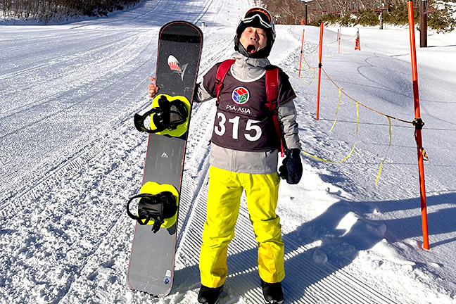 OJK所属　プロスノーボーダー 岡田 幸義