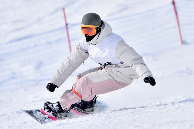 OJK所属 スノーボーダー　笹浪 久美子