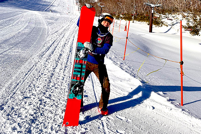 OJK所属　プロスノーボーダー 吉崎 弘将