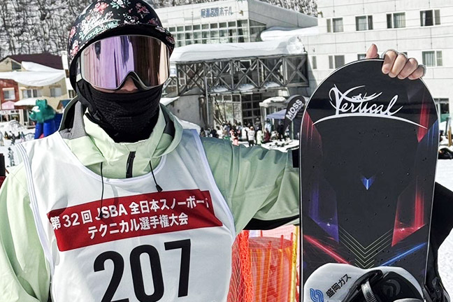 OJK所属 スノーボーダー　三沢 新司